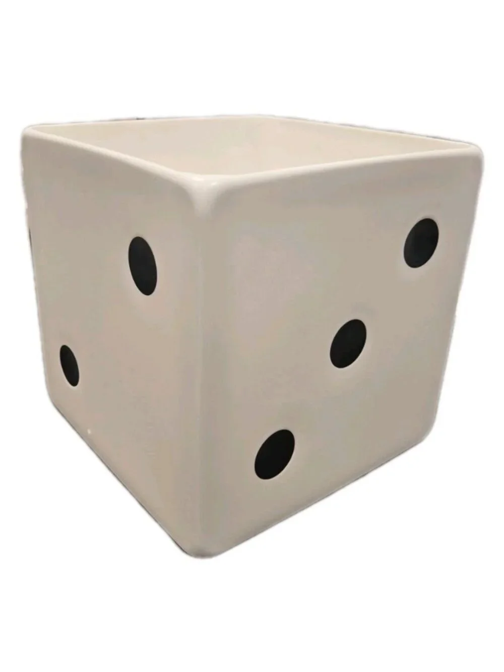 New Black & White Dice Casino Gambeling Ice Bucket BBQ Party Birthday Gift